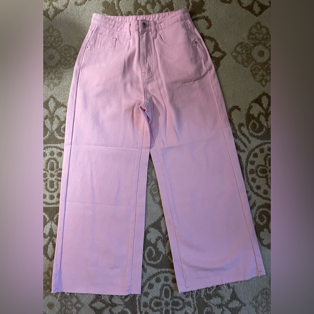 SHEIN Light Pink Jeans